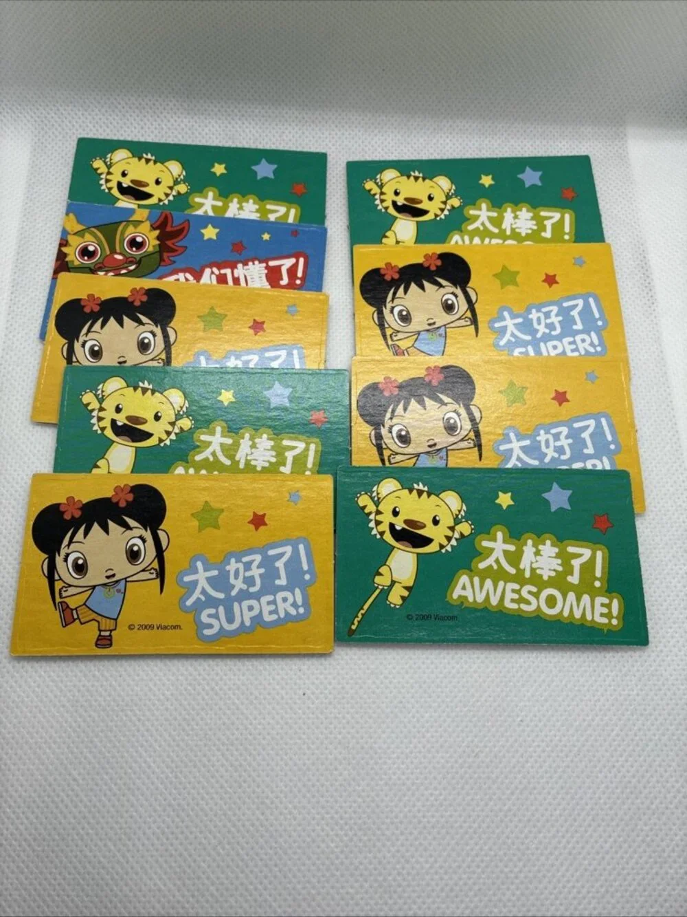 Ni Hao Kai Lan Dragon Boat Race Game Number Tokens Replacement Lot